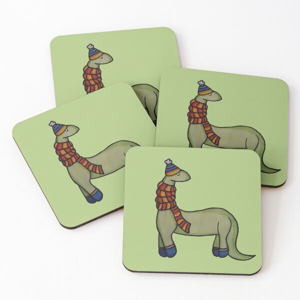 Item preview, Green longneck dinosaur designed and sold by babysnaily.