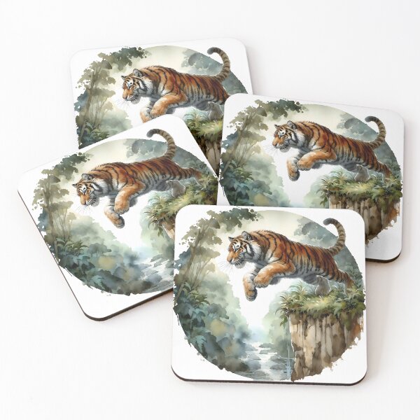 Item preview, Tiger In The Jungle designed and sold by RubisLeaf.