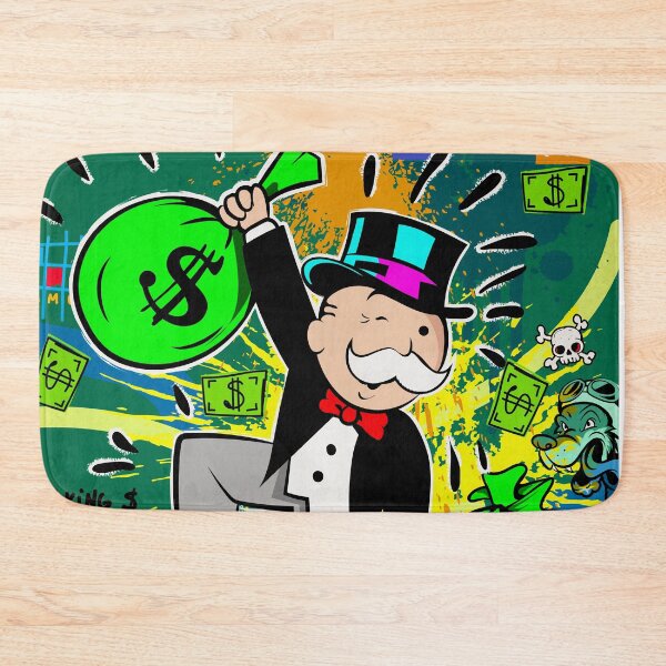 Item preview, Leap of Joy: Monopoly Man Pursuit of Happiness designed and sold by DonVivaldo.
