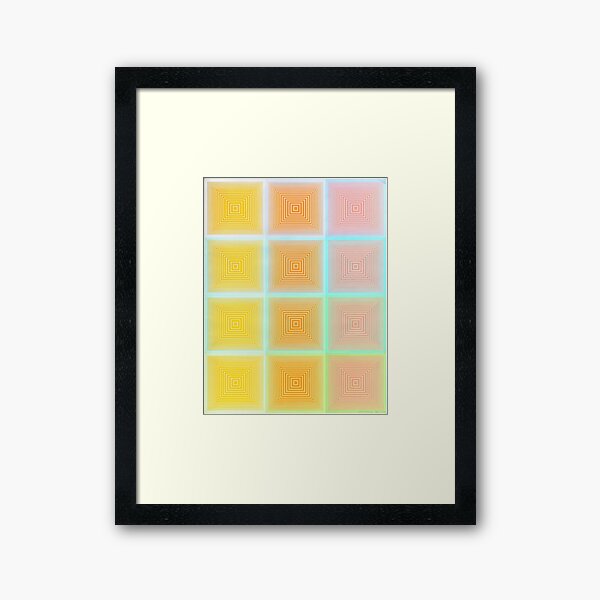Aperçu de l'œuvre Richard Anuszkiewicz, 1930-2020 Usa | Richard Anuszkiewicz  Op Art créée et vendue par MinoZZi.