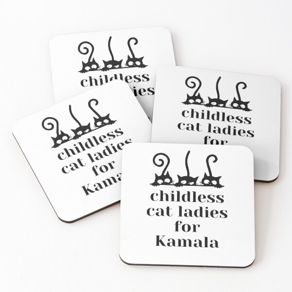 Item preview, Childless Cat Ladies For Kamala designed and sold by USStickers.