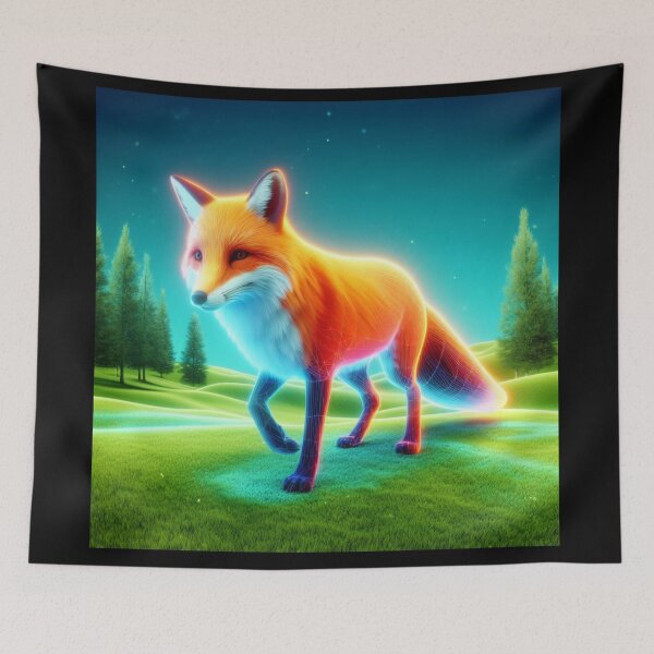 Item preview, Neon fox #2 designed and sold by JALNERVION SHOP.