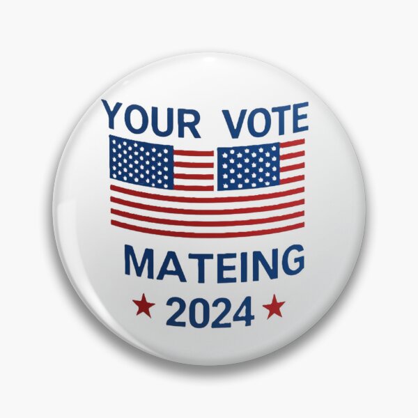 Item preview, Your Vote Matters 2024 Patriotic Poster designed and sold by merve02shop.
