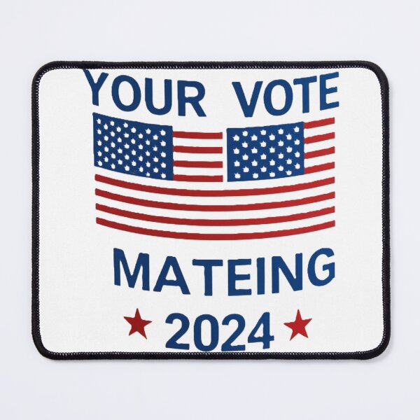 Item preview, Your Vote Matters 2024 Patriotic Poster designed and sold by merve02shop.