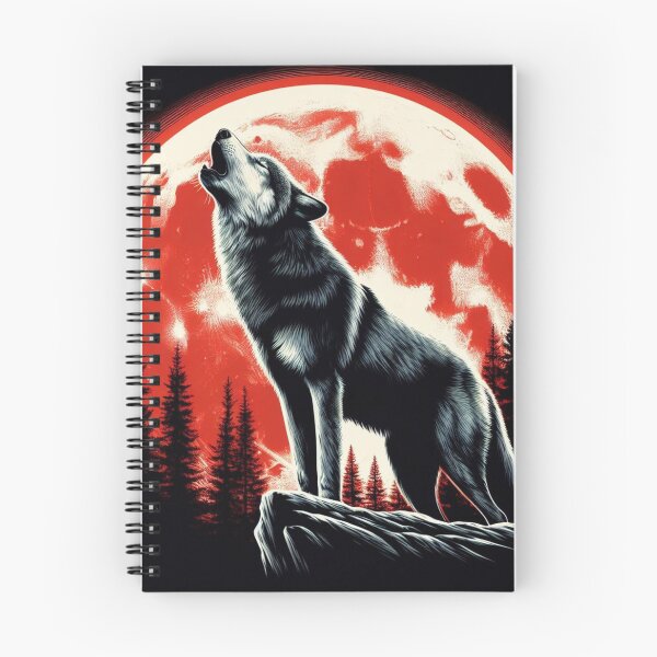 Item preview, Wolf howling at the moon #3 designed and sold by JALNERVION SHOP.