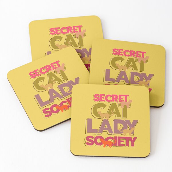 Item preview, SECRET CAT LADY SOCIETY designed and sold by alegnacreates.