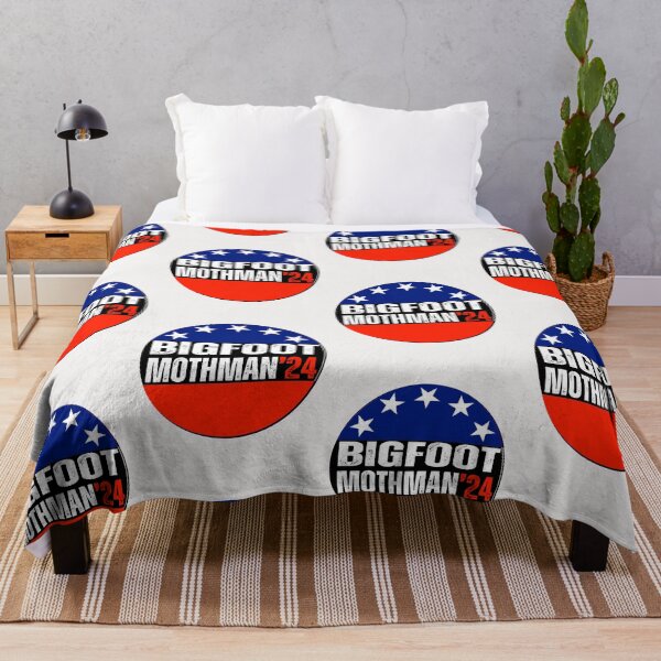 Item preview, Bigfoot and Monthman for president 2024 election designed and sold by erozzz.
