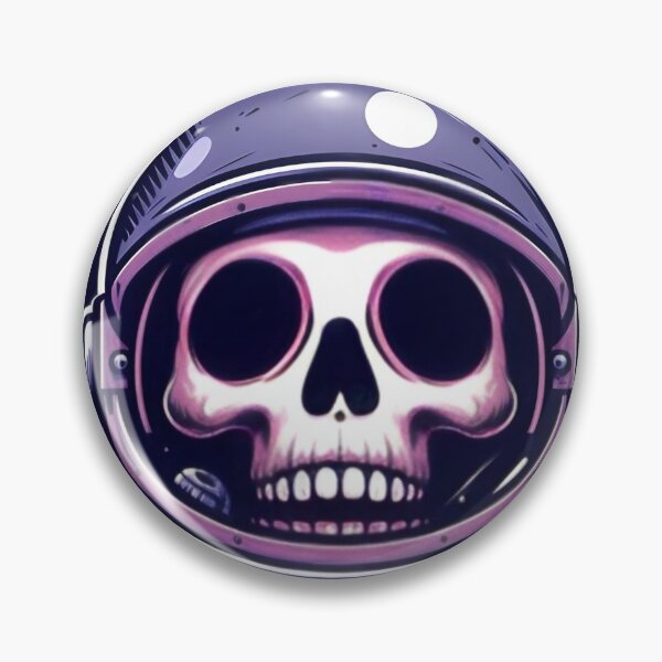 Item preview, Space Man Astronaut skull designed and sold by StickyGuys.