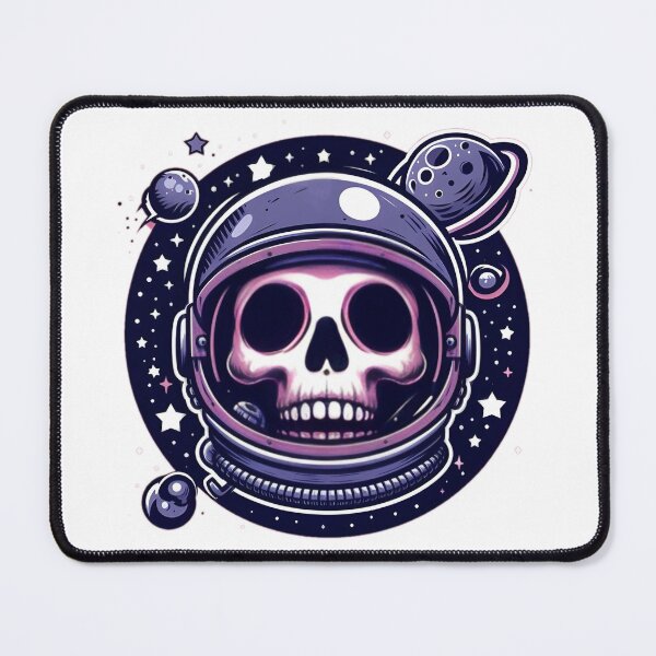 Item preview, Space Man Astronaut skull designed and sold by StickyGuys.