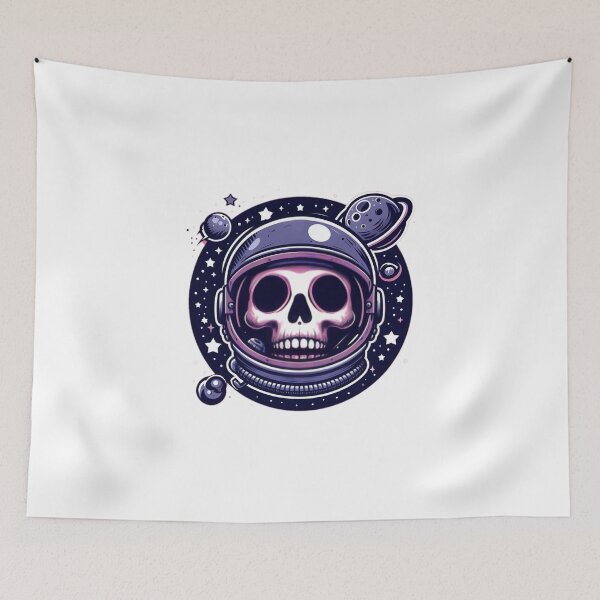 Item preview, Space Man Astronaut skull designed and sold by StickyGuys.