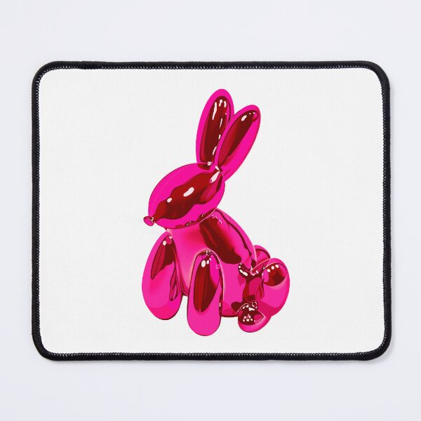 Item preview, Dark Pink Balloon Bunny designed and sold by ArtbyBroghan.