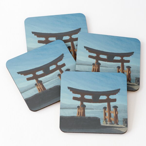 Item preview, Floating Torii of Itsukushima Shrine designed and sold by AlnyOcean.