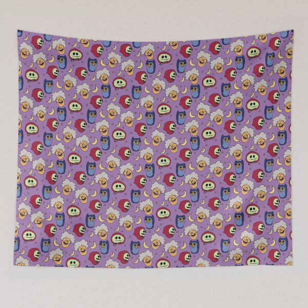 Item preview, Nanalan camp fire designed and sold by Aeterna Prints.