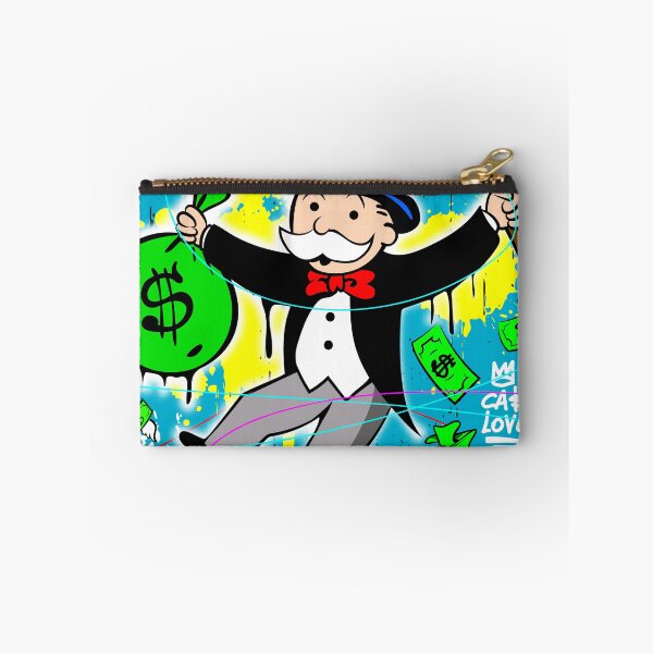 Item preview, Dance of Wealth - Monopoly Man in Money Rain designed and sold by DonVivaldo.