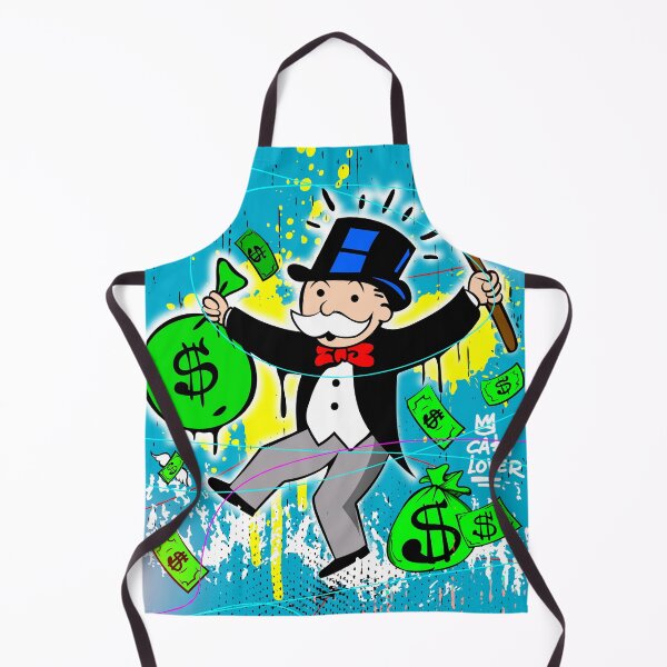 Item preview, Dance of Wealth - Monopoly Man in Money Rain designed and sold by DonVivaldo.