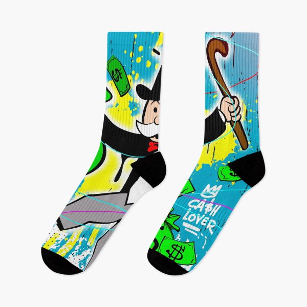Item preview, Dance of Wealth - Monopoly Man in Money Rain designed and sold by DonVivaldo.