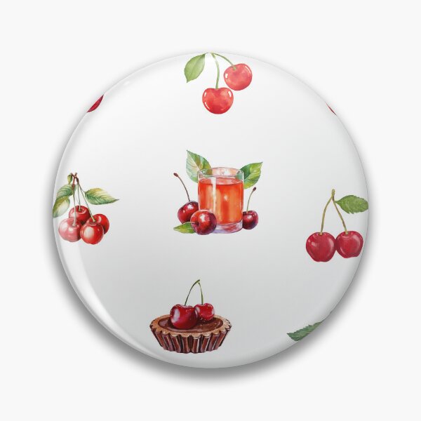 Item preview, Watercolor Cherry Fruit Collection designed and sold by silviaol.
