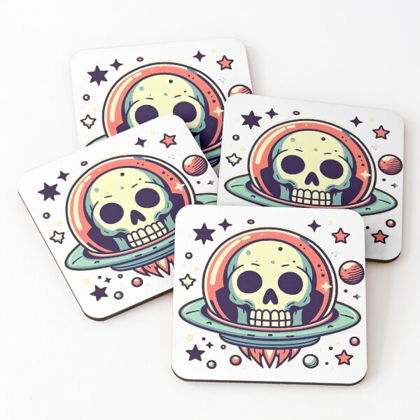 Item preview, Galactic Skull Spaceship  designed and sold by StickyGuys.