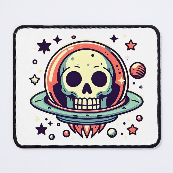 Item preview, Galactic Skull Spaceship designed and sold by StickyGuys.