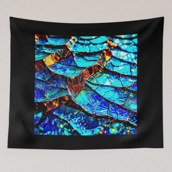 Item preview, Molten Blue Glass designed and sold by Kingcls.