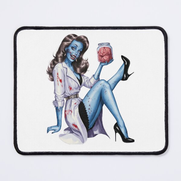 Artikelvorschau, Sexy Zombie-Krankenschwester Halloween Pinup entworfen und verkauft von BlissfulPrintz.