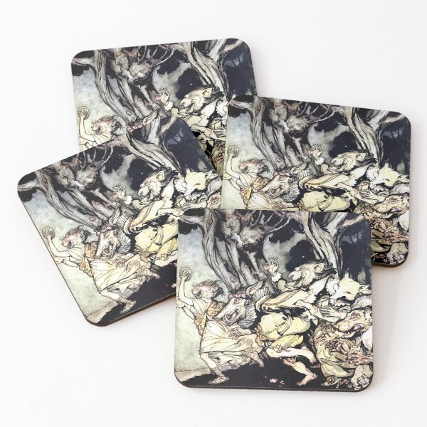 Item preview, Riotous Noise - Arthur Rackham designed and sold by forgottenbeauty.