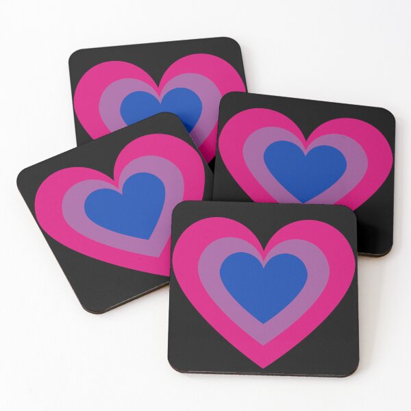 Item preview, Bisexual Flag Heart designed and sold by CertifiedRodent.