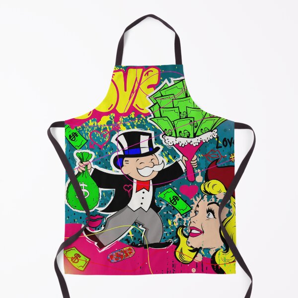 Item preview, Monopoly Man Holding a Bouquet of Money Flowers designed and sold by DonVivaldo.