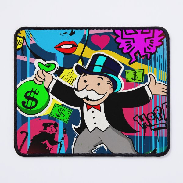 Item preview, Banksy Vs. Monopoly Vs. Pop Art designed and sold by DonVivaldo.