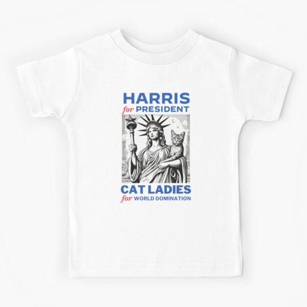 Item preview, Cat Ladies for World Domination - Harris 2024 designed and sold by CatsAgainstTrmp.