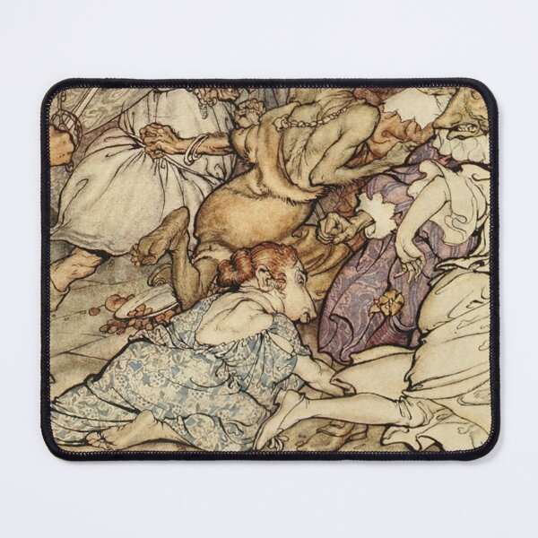 Item preview, The Brothers Rush In - Arthur Rackham designed and sold by forgottenbeauty.