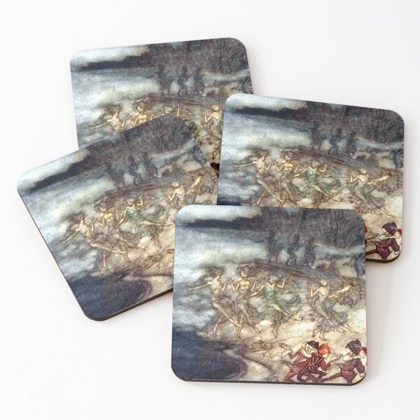 Item preview, Fairies and Elves - Arthur Rackham designed and sold by forgottenbeauty.