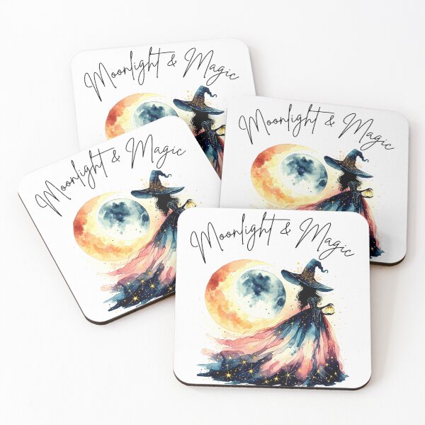 Item preview, Enchanting Moonlight & Magic Halloween T-Shirt: Elegant Witch & Moon Design designed and sold by lisa-diver.