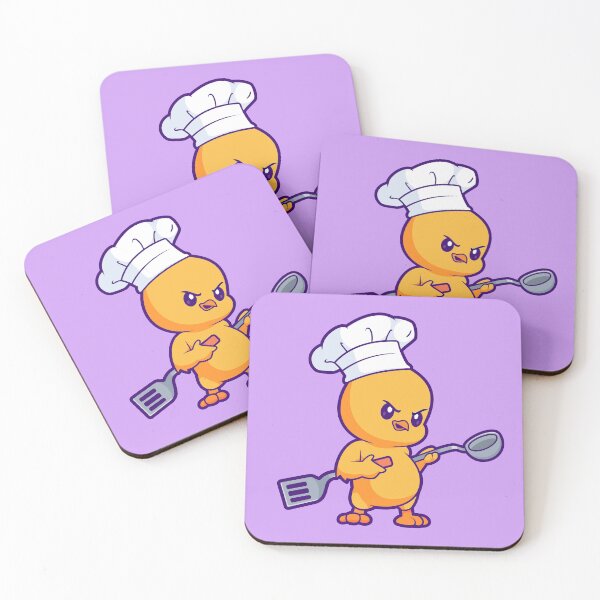 Item preview, Cute Chicken Chef Holding Spatula and Ladle Cartoon Vector Icon Illustration designed and sold by hjian8219.