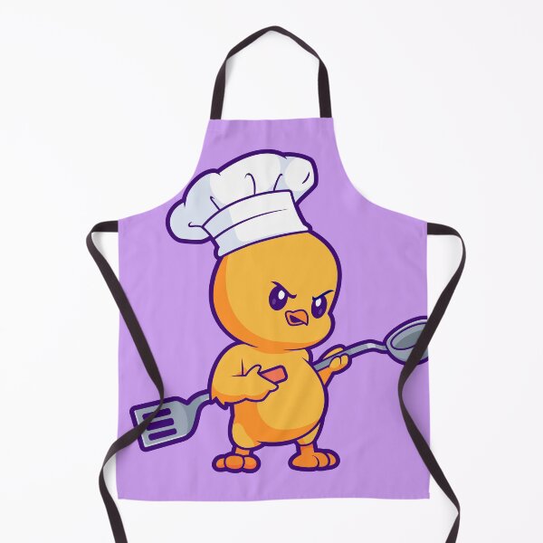 Item preview, Cute Chicken Chef Holding Spatula and Ladle Cartoon Vector Icon Illustration designed and sold by hjian8219.
