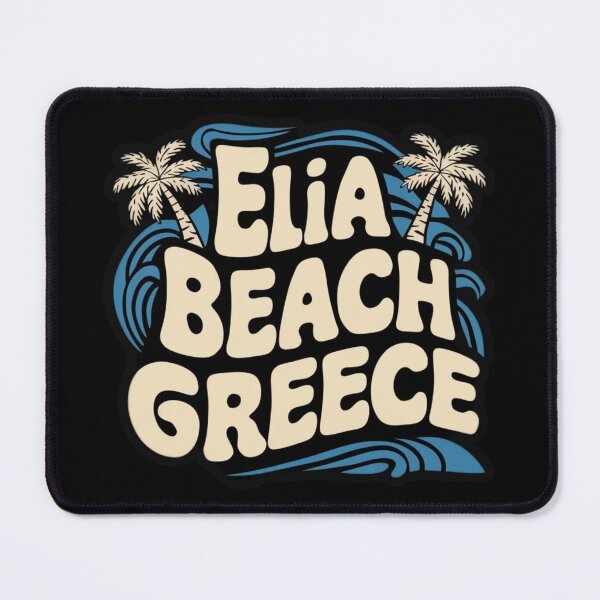 Item preview, Elia Beach surfing - Mykonos Greece designed and sold by GroovyDino.