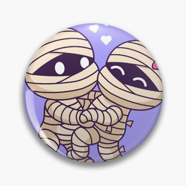Item preview, Cute Mummy Couple Dance Cartoon Vector Icon Illustration designed and sold by hjian8219.