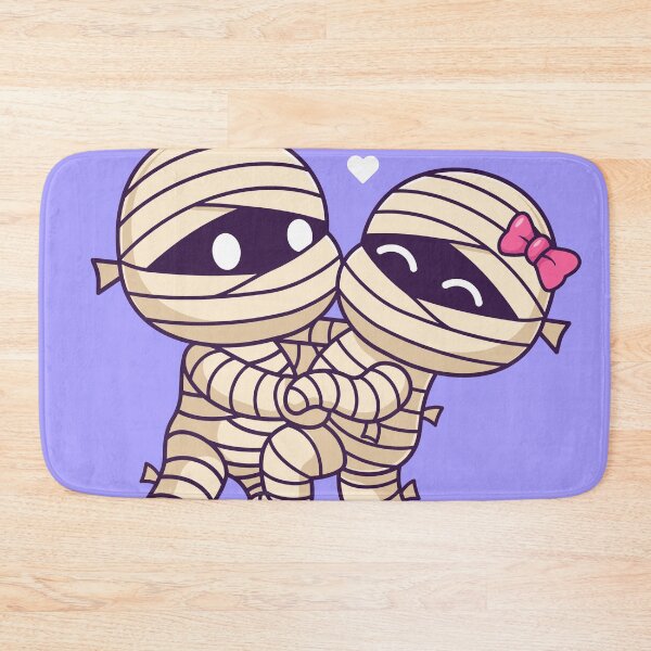 Item preview, Cute Mummy Couple Dance Cartoon Vector Icon Illustration designed and sold by hjian8219.
