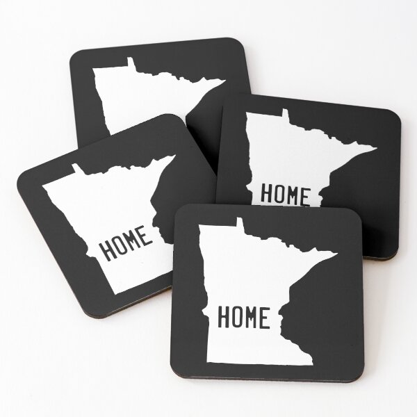 Item preview, Minnesota Home in White designed and sold by Maren Misner.