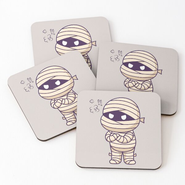 Item preview, Cute Angry Mummy Cartoon Vector Icon Illustration designed and sold by hjian8219.
