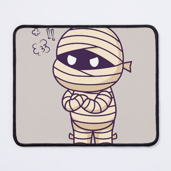 Item preview, Cute Angry Mummy Cartoon Vector Icon Illustration designed and sold by hjian8219.