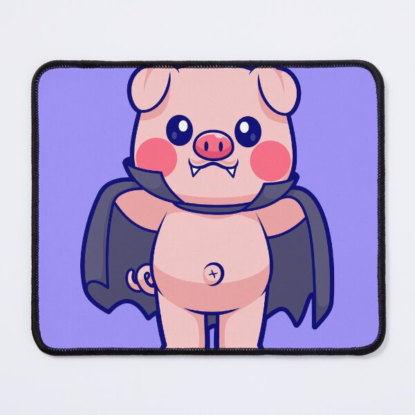 Item preview, Cute Pig Dracula Vampire Cartoon Vector Icon Illustration designed and sold by hjian8219.