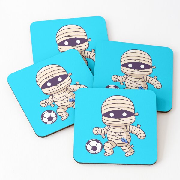 Item preview, Cute Mummy Playing Soccer Ball Cartoon Vector Icon Illustration designed and sold by hjian8219.