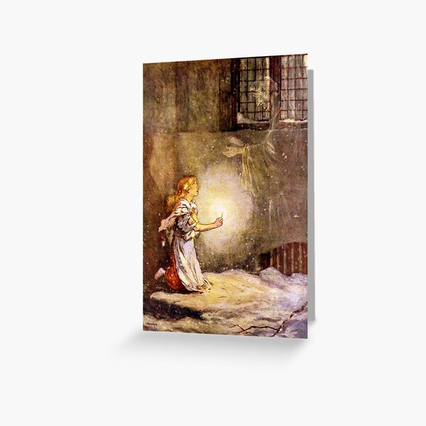 Item preview, The Little Match Girl - Arthur Rackham  designed and sold by forgottenbeauty.