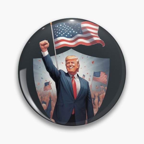 Item preview, Version 5 - Donald Trump for President Shirt for Those Who Love Democracy, MAGA, and the United States - Fight, Fight, Fight for America!  designed and sold by markmm9.