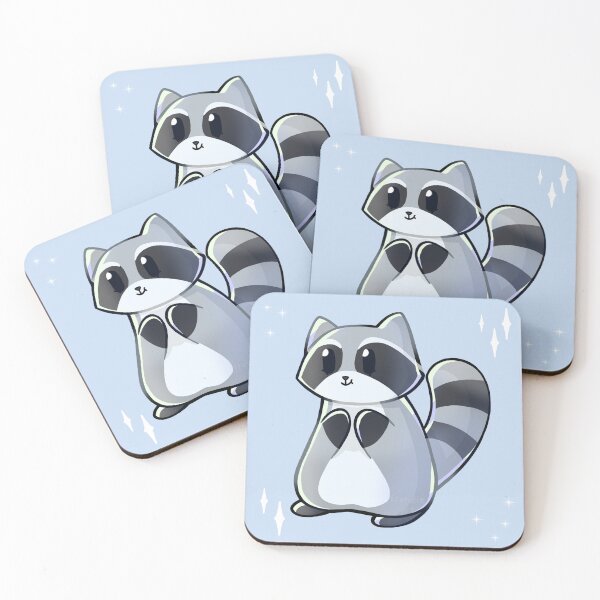 Item preview, Raccoon Buddy designed and sold by franzieart.