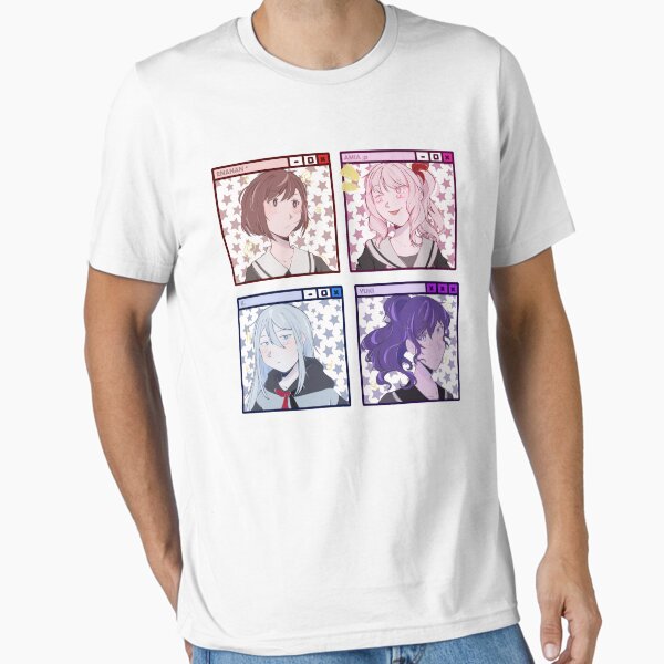 Item preview, nightcord at 25 T-shirt and totebag from project sekai including ena/kanade/miuki and mafuyu designed and sold by sillies.studio.