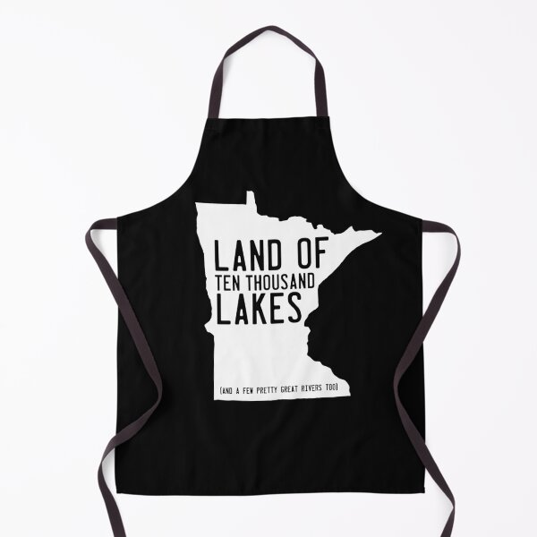 Item preview, Minnesota Land of Ten Thousand Lakes in White designed and sold by Maren Misner.