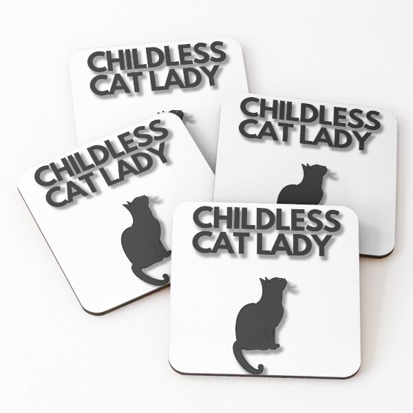 Item preview, CHILDLESS CAT LADY designed and sold by gloriasd14.