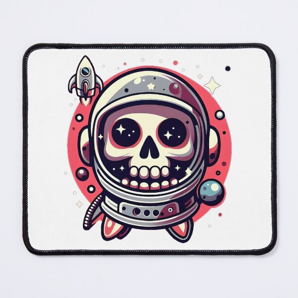 Item preview, Stargazer Astronaut Skull designed and sold by StickyGuys.